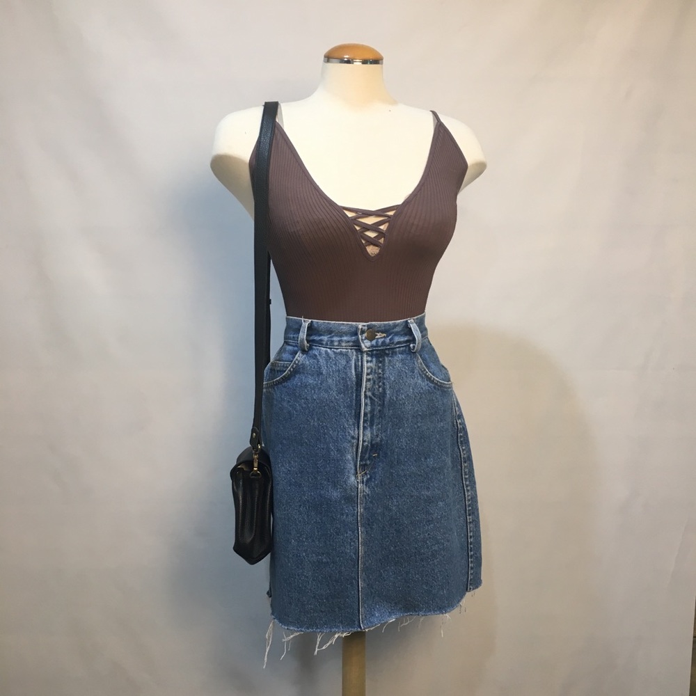 Intimately Free People Deep V Tank Top